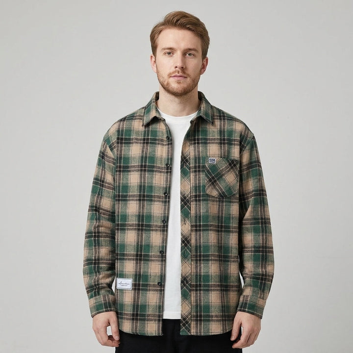 HARRINGTON OXFORD | PLAID SHIRT FOR MEN