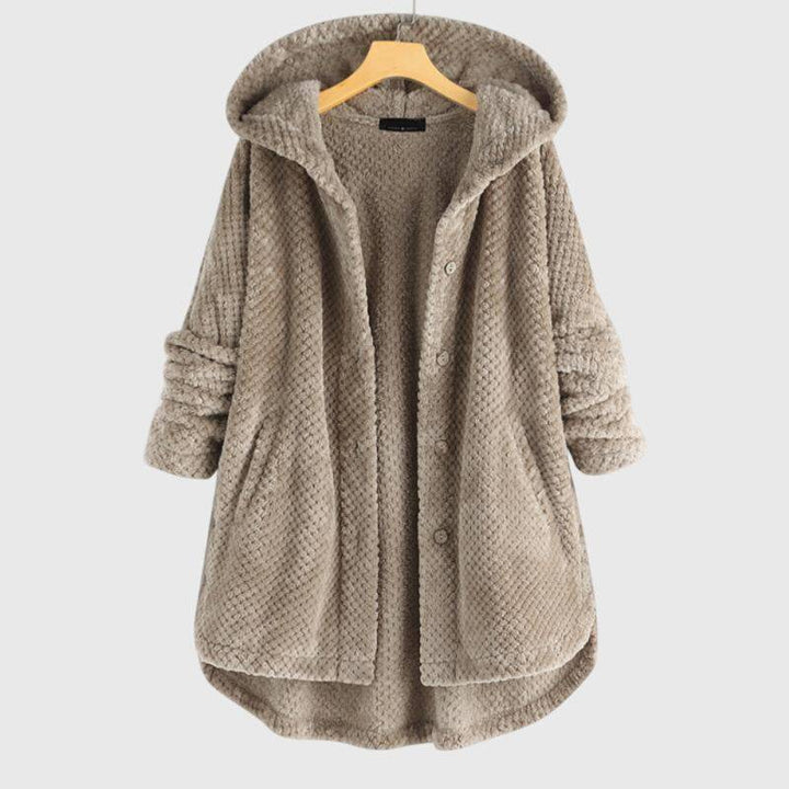 Franca™ Emma & Rose Cape Town soft luxurious fabric jacket with hood, stylish coat or jacket for a chic layered look