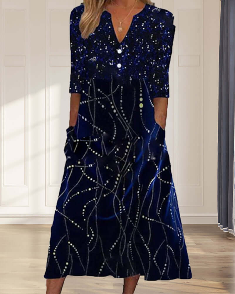 Women's Knitted Pullover Dress