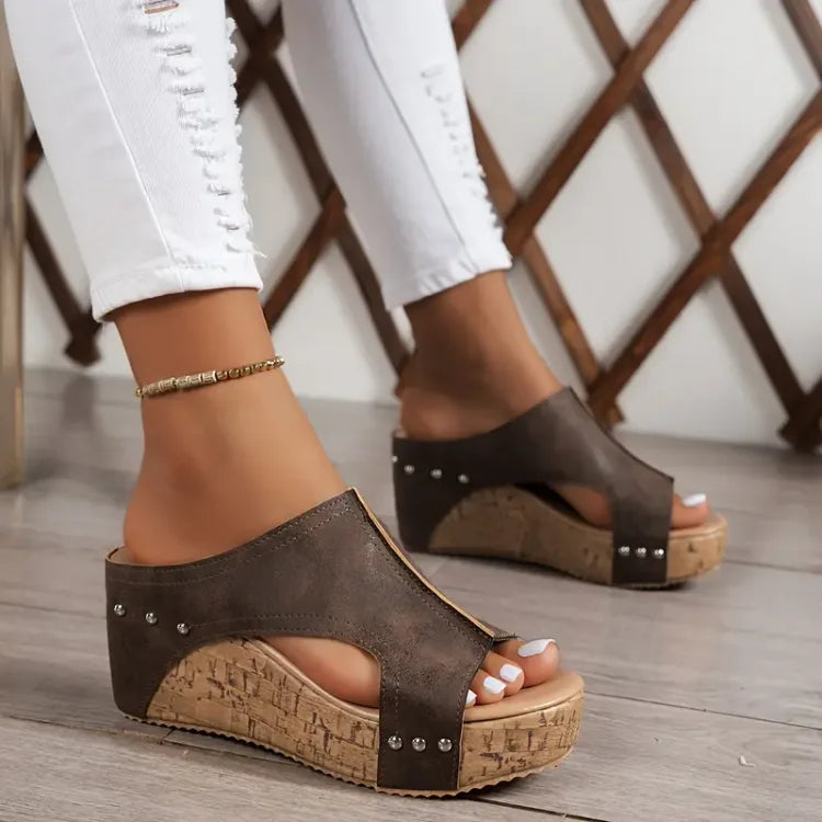 Melissa Top Sandals by Emma & Rose Cape Town featuring stylish open-toe design and comfortable straps on a neutral background