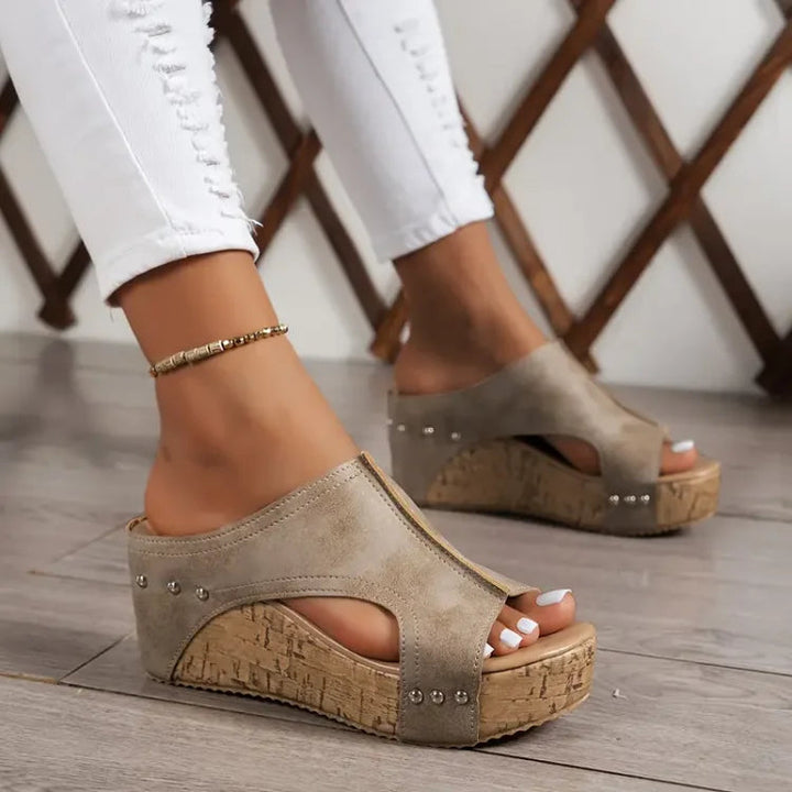 Melissa top sandals from Emma & Rose Cape Town featuring stylish straps and comfortable flat soles.