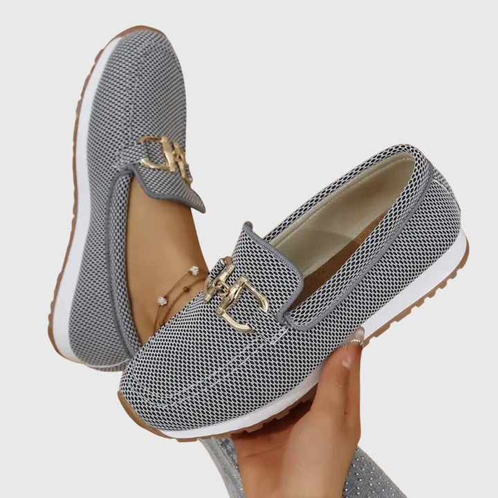 Susana | Slip On Buckle Orthopedic Loafers