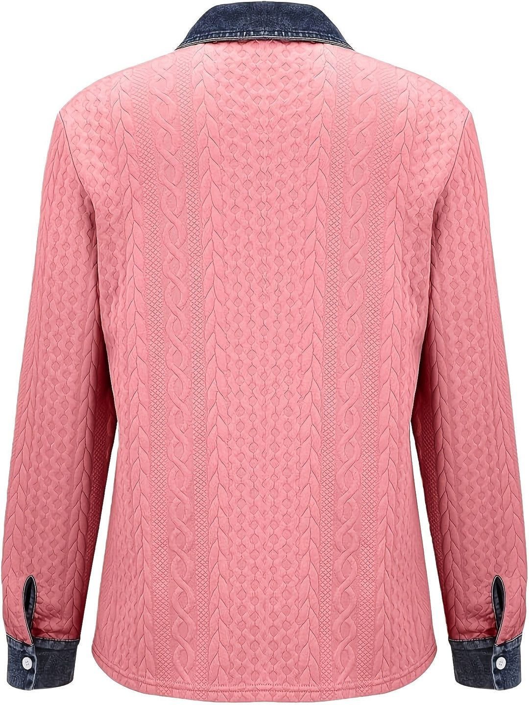 Greta | Textured Button-Up Shirt