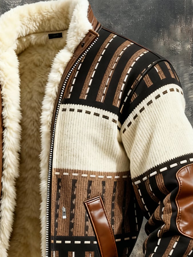 Gyasi Fleece-Lined Zip Jacket, view 2 - Elena Harper