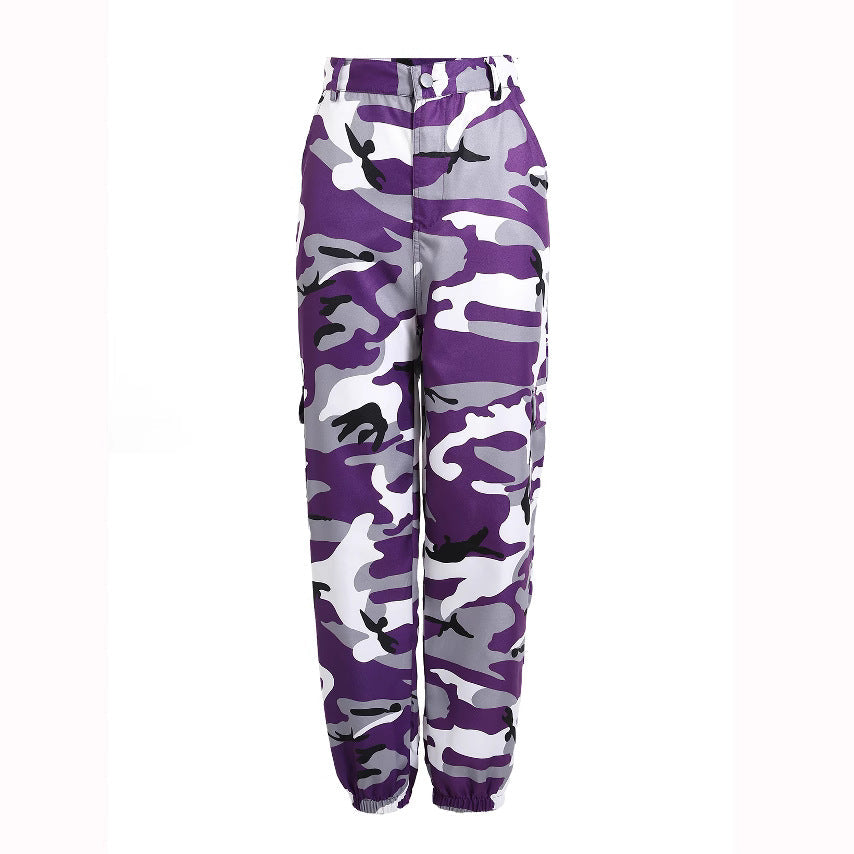 Emma | Trendy and Comfortable Camouflage Cargo Pants