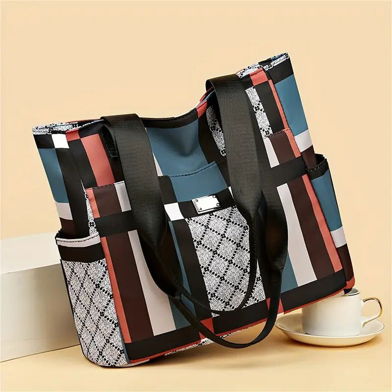 Vintage Checkered Bag