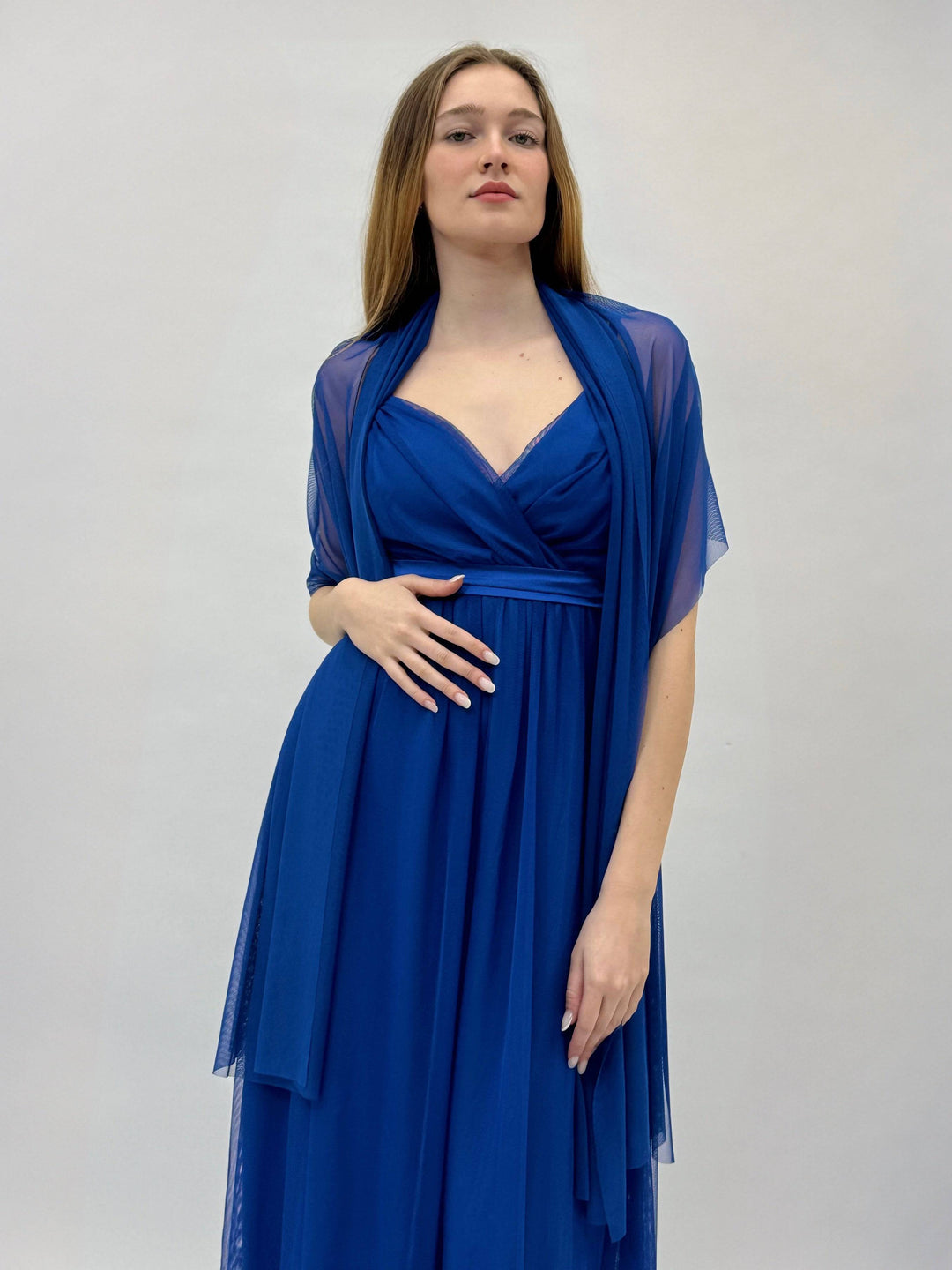 Gisella™ flowing dress by Emma & Rose Cape Town, elegant abiti with soft fabric and a graceful silhouette.