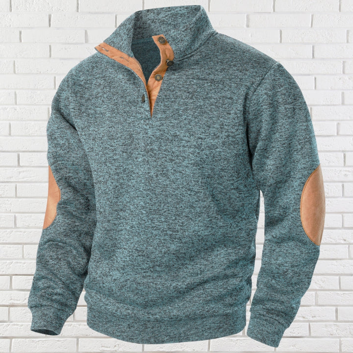 Harry Pullover with Stand-Up Collar, view 8 - Elena Harper