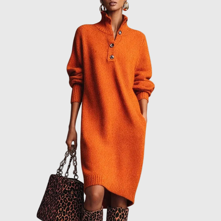 Elena Soft and Flattering Mini Dress - Elena Harper
