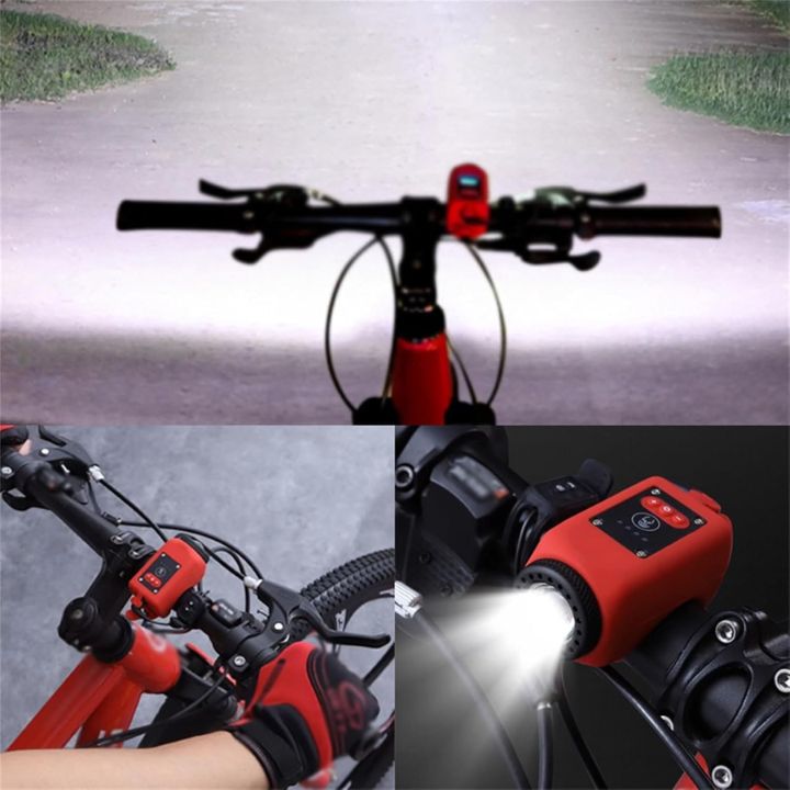 Bicycle Bell with Light – Loud, Waterproof & USB Rechargeable