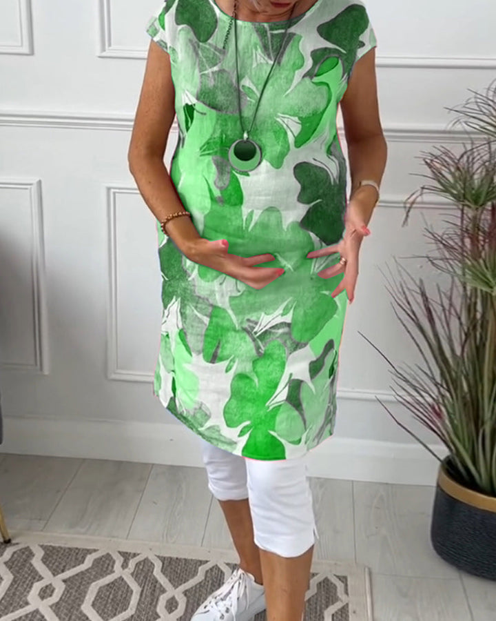 Women's Elegant Casual Floral Dress - Perfect for Everyday Style