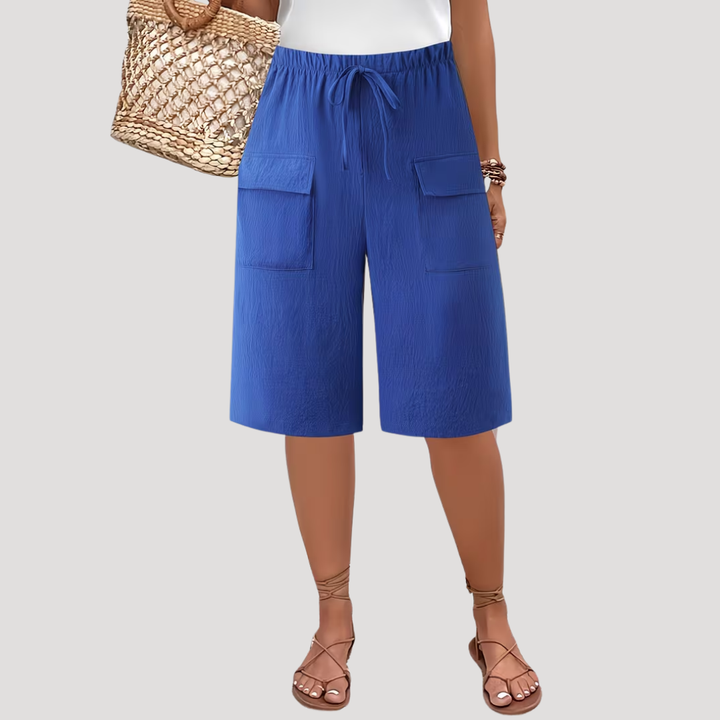 Heather | Women's Elasticated Waist Summer Shorts