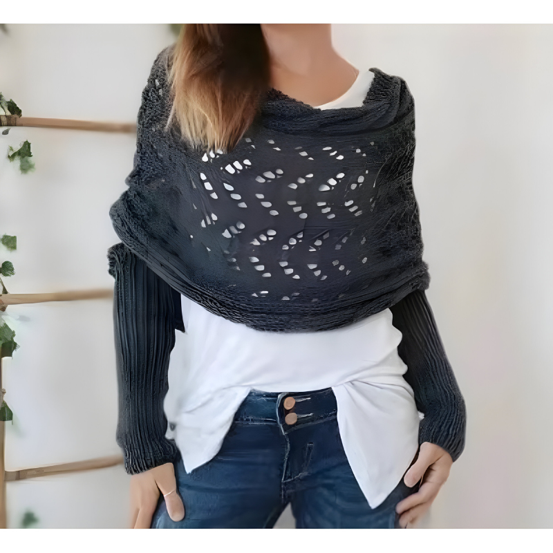 Saren™ | Warm Knitted Scarf