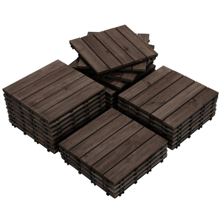 Interlocking Wood Tiles for Indoor and Outdoor, view 2 - Elena Harper
