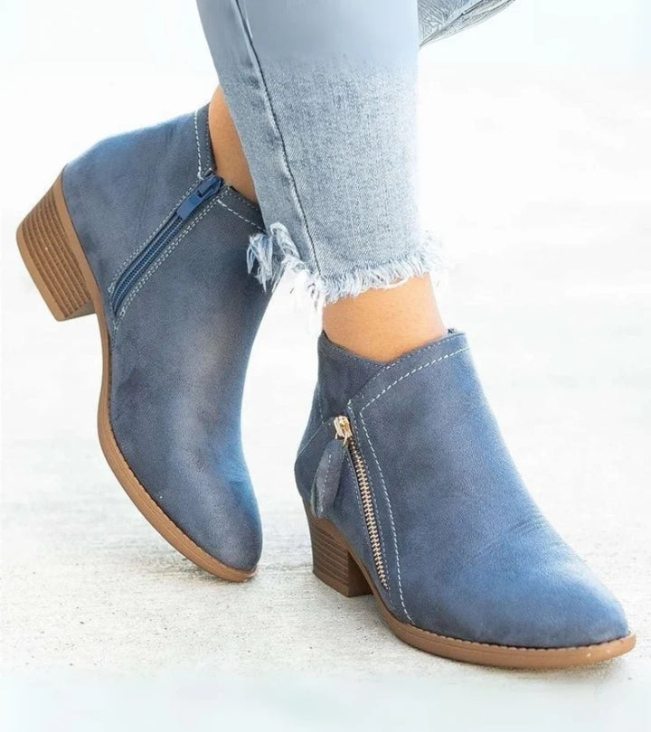 Eleonora | orthopaedic ankle boots with zip