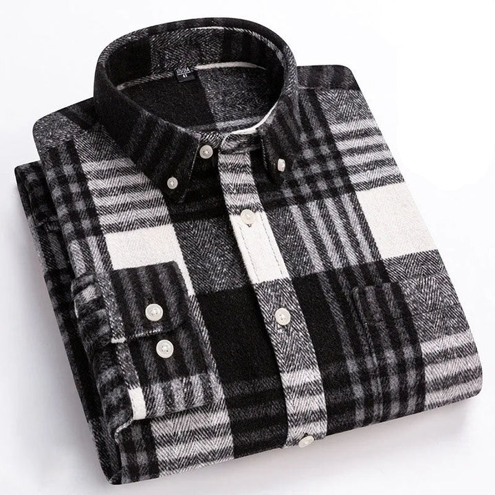 Hansamu Elegant Long Sleeve Shirt with Buttons - Elena Harper