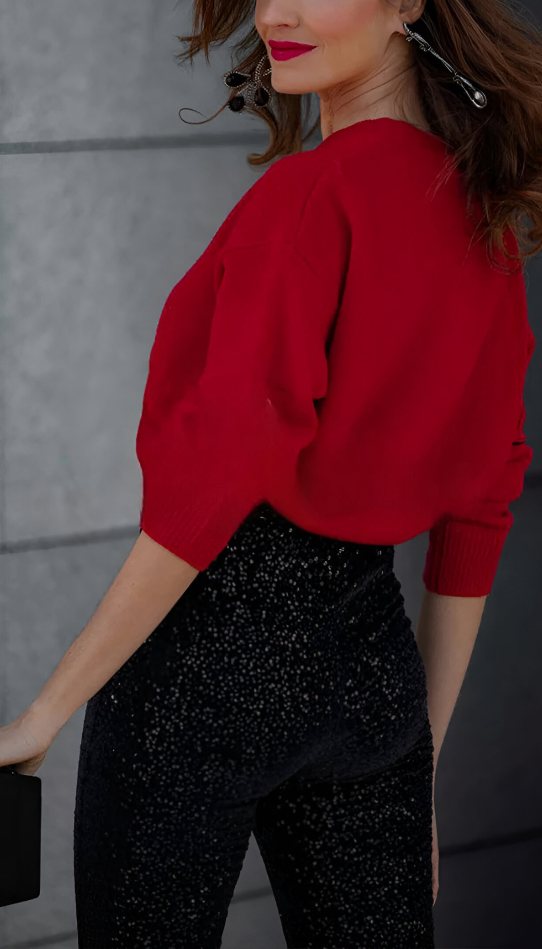 Zari™ | Elegant Sequin Flared Pants