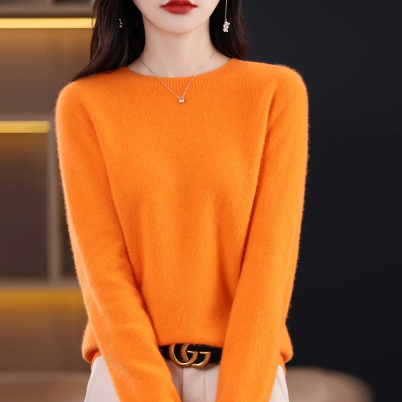 Women's Round Neck Soft Luxury Warm Sweater (S-5XL)