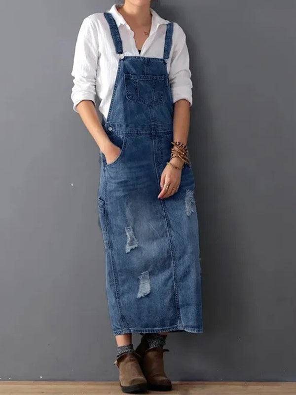 Anna - Chic Overall Dress