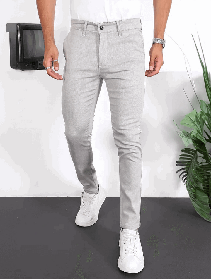 Marx Comfortable Stretch Pants, view 3 - Elena Harper