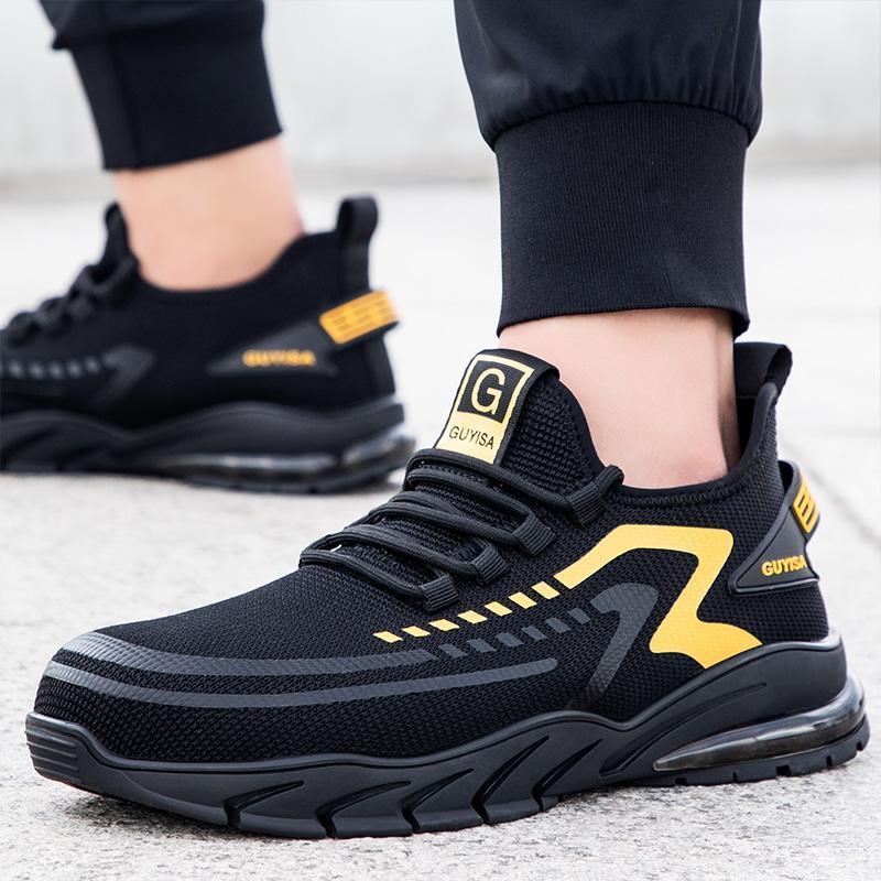 Breathable, wear-resistant lightweight safety shoes EB