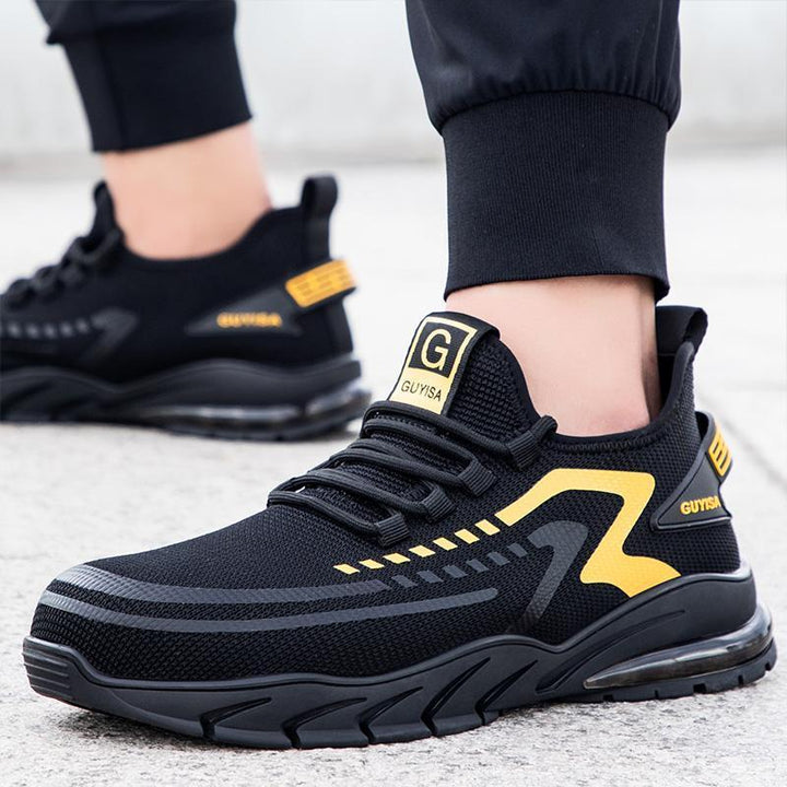 Breathable, wear-resistant lightweight safety shoes EB