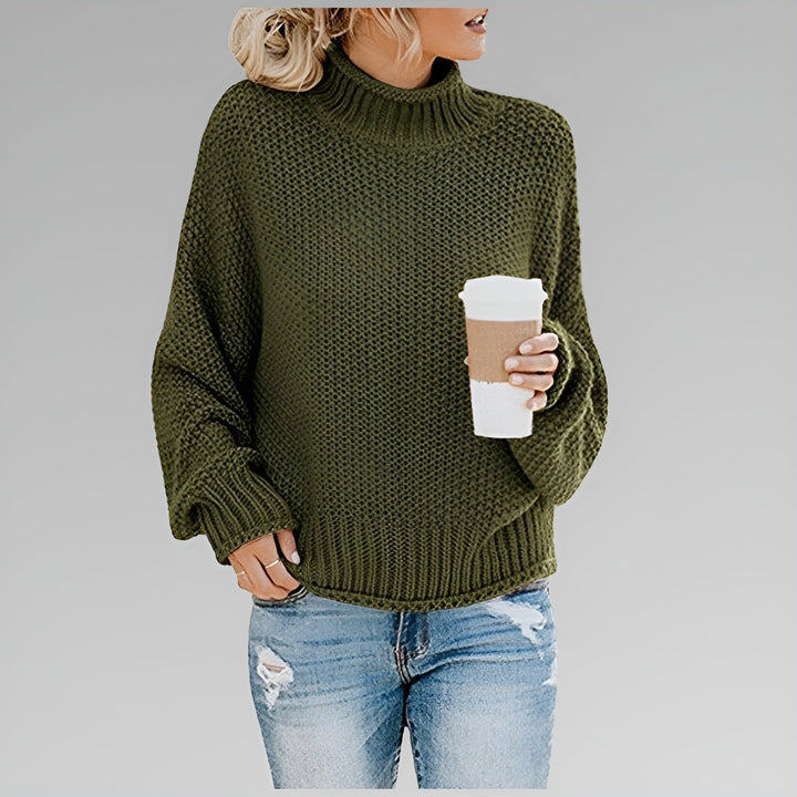 Anna Classic and Comfortable Sweater, view 2 - Elena Harper