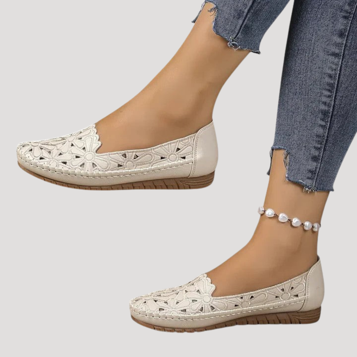 Casual Openwork Flat Shoes for Women
