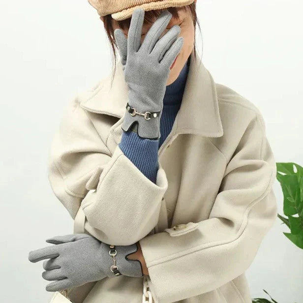 Women's Vintage Winter Gloves