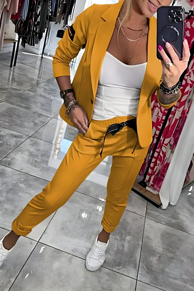 Neris™ | Elegant Modern Two-Piece Suit