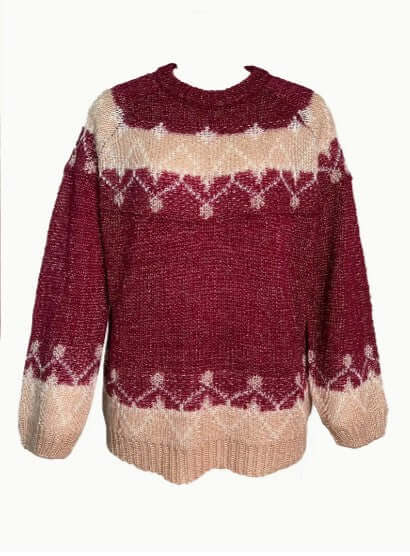 Women's Elegant Knitted Round Neck Sweater