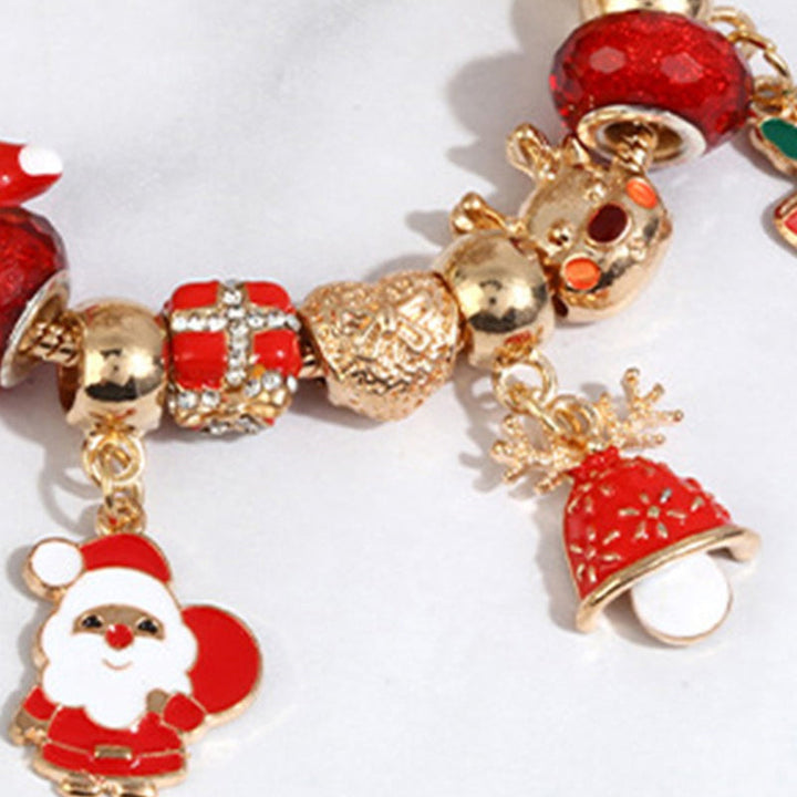 Creative Christmas Beaded Bracelet