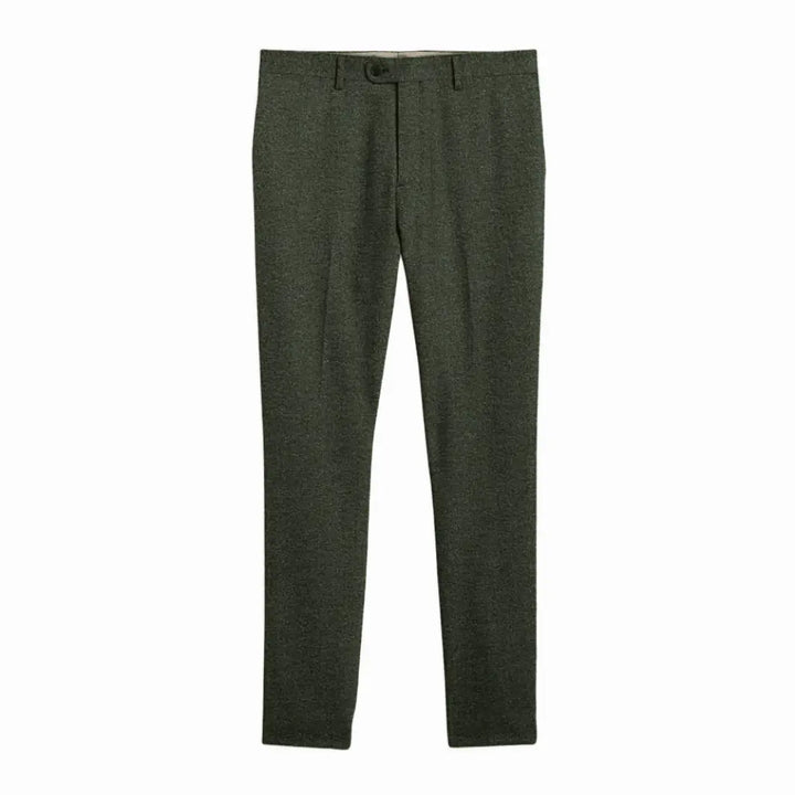 Harrington Oxford Men Wedding Three‑Piece Suit Tweed - Elena Harper