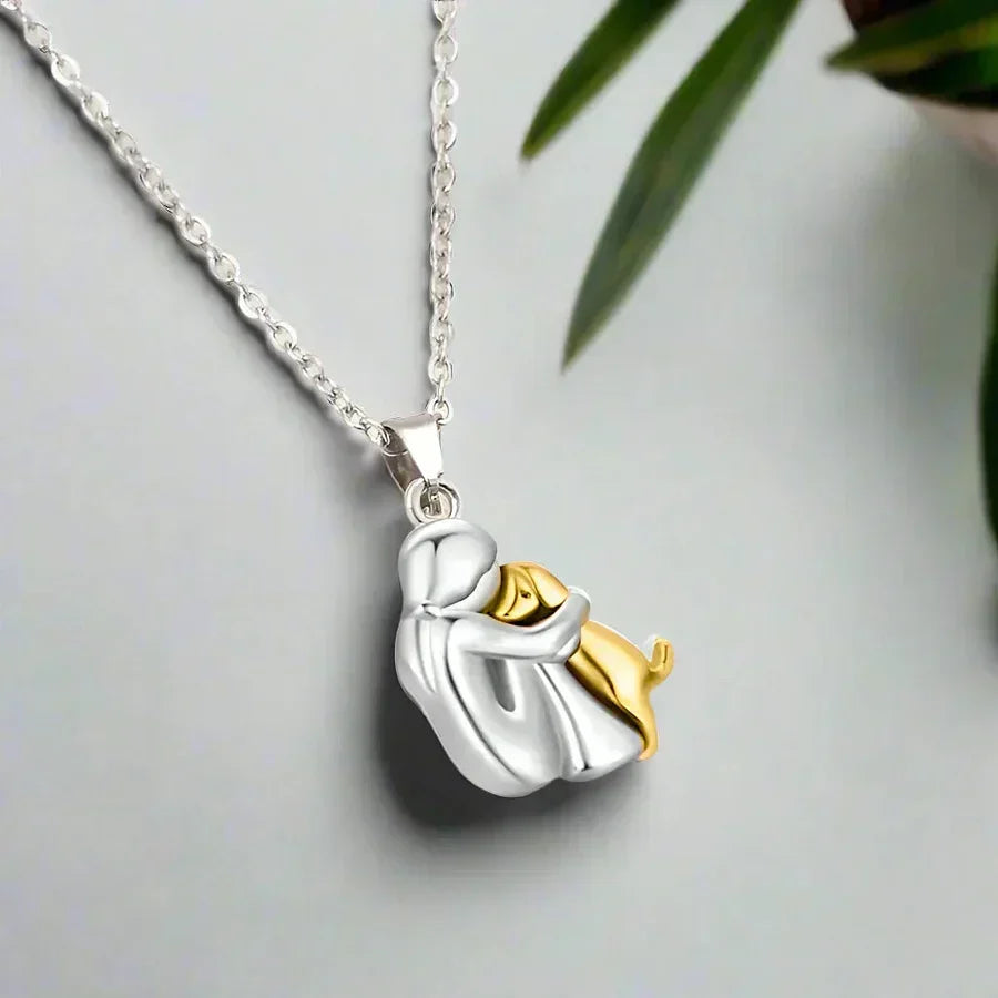 Dog Lovers Design Necklace – Elegant and Symbolic Jewelry