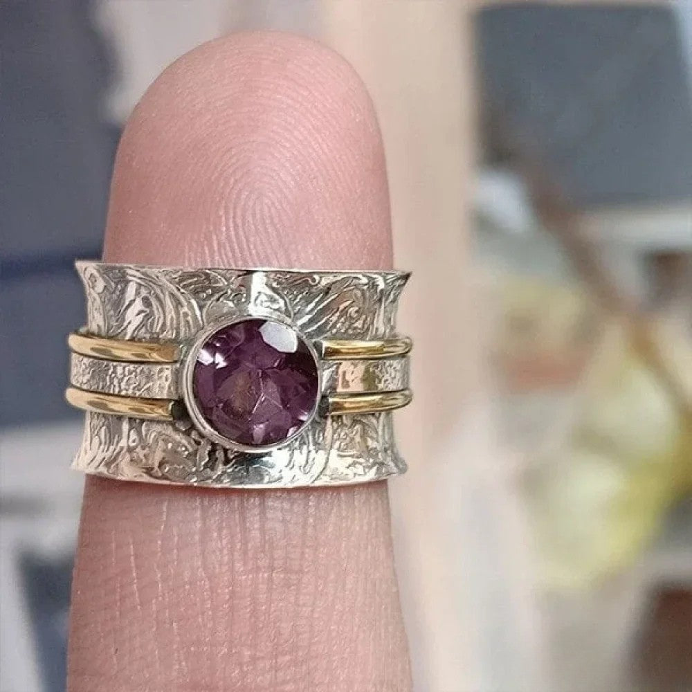 Romy™  |  Bohemian Crystal Meditation Ring