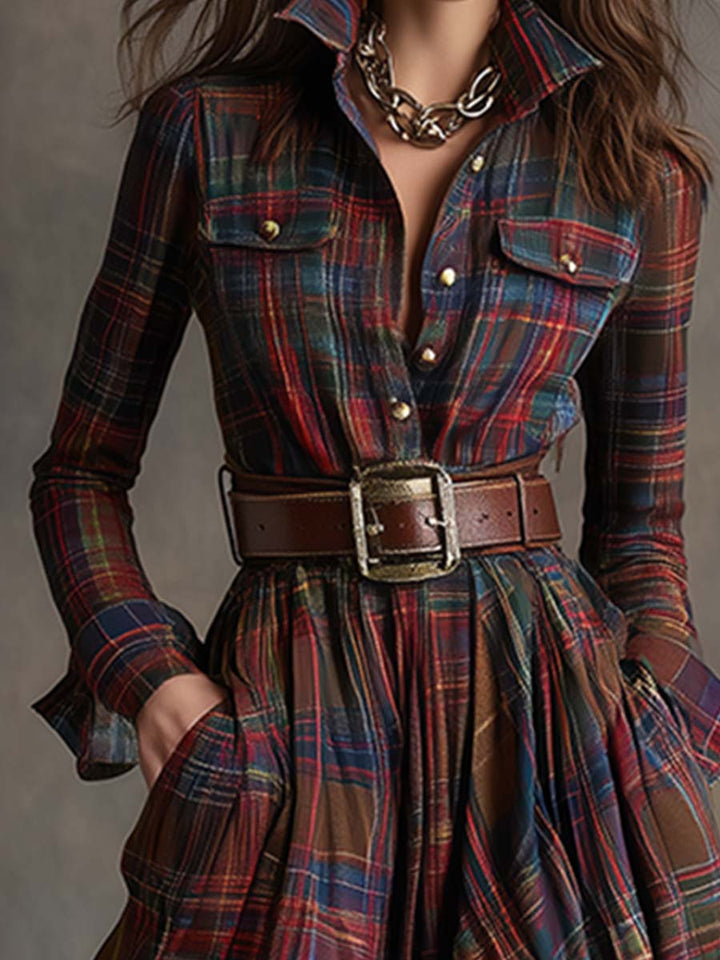 Mandy™  |  Belt Shirt Dress
