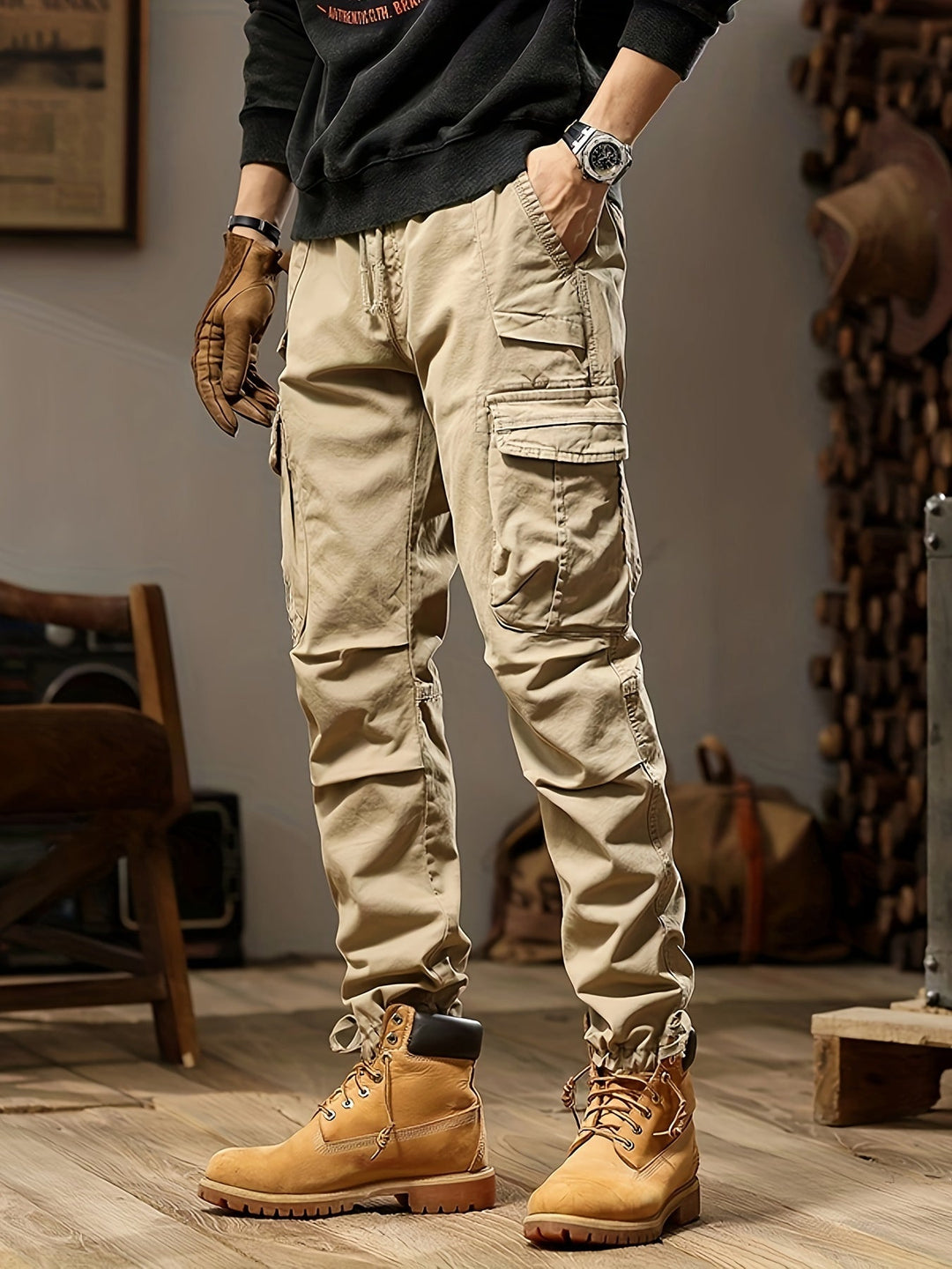Durable and Stylish Tactical Cargo Pants for Men Comfortable Outdoor Pants - Elena Harper