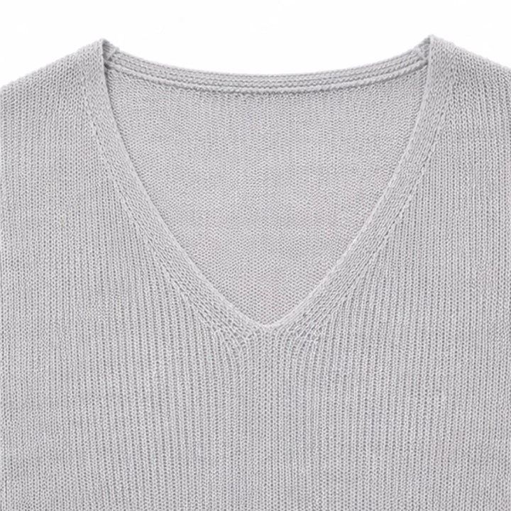 Maya | Casual and Stylish Women's Knit Tunic Top with V-Neck