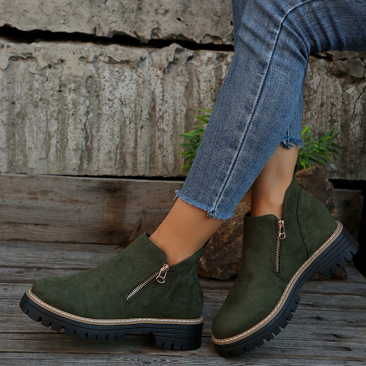 Luxury Women's Ankle Boots – Trendy, Comfortable, and Versatile Style.