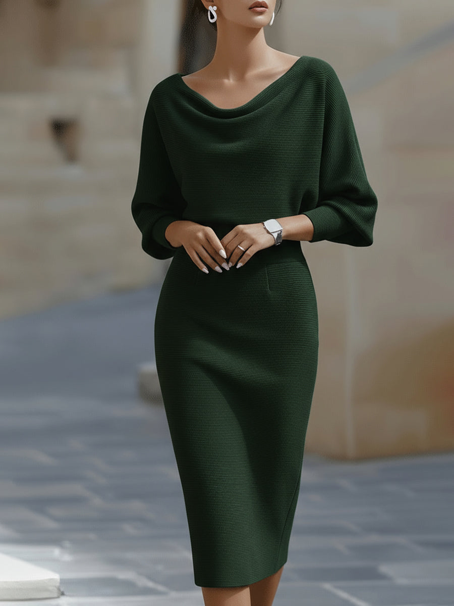 Ailany Luxurious Midi Dress - Elena Harper