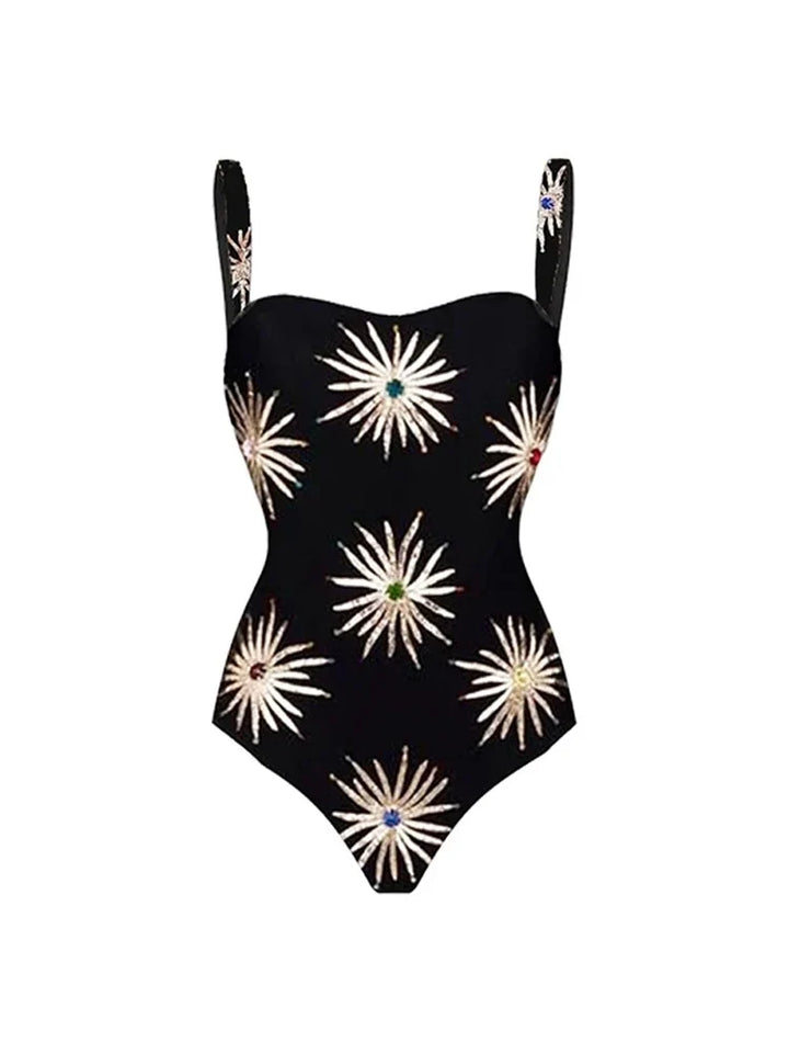 Sequin Firework One-Piece Swimsuit