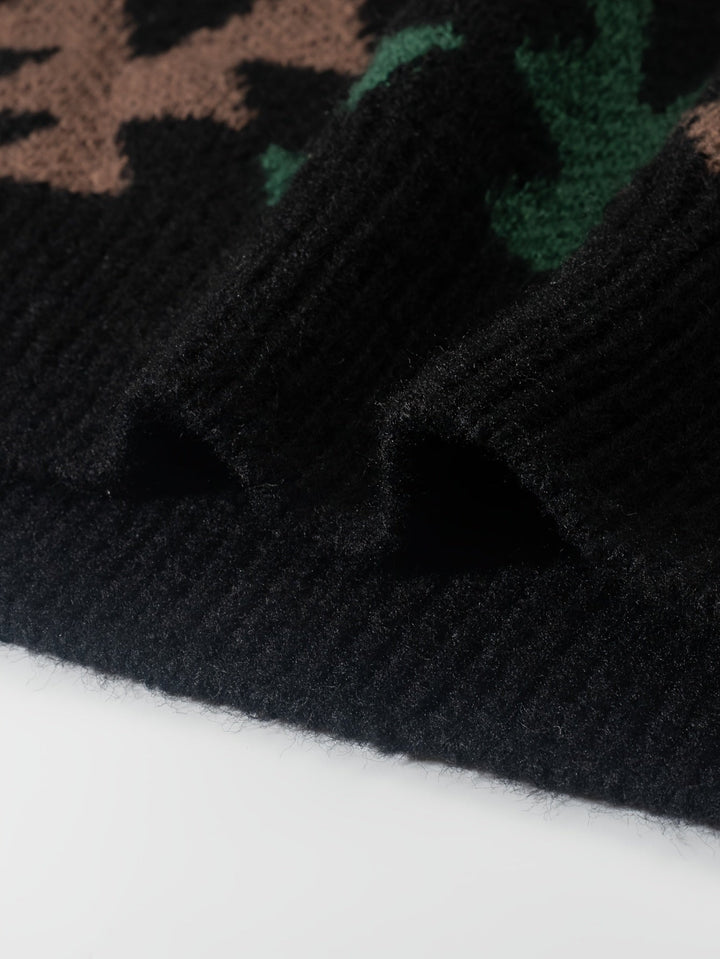 Rhodes Heritage Pattern Sweater, view 8 - Elena Harper