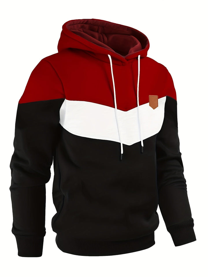 LAURENT MONACO | COLOR BLOCK HOODIE FOR MEN