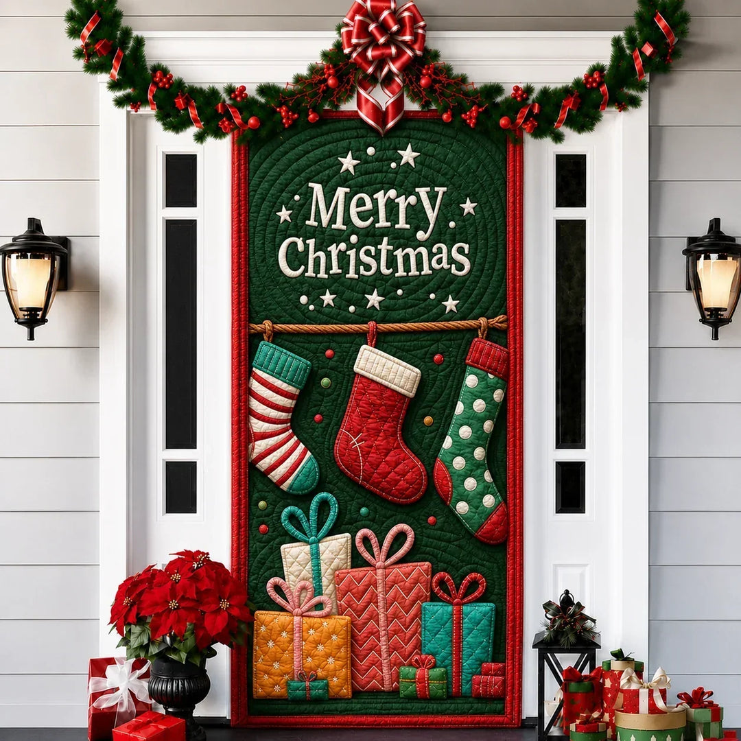Doorlight Printed 3D-Effect Christmas Door Cover - Elena Harper