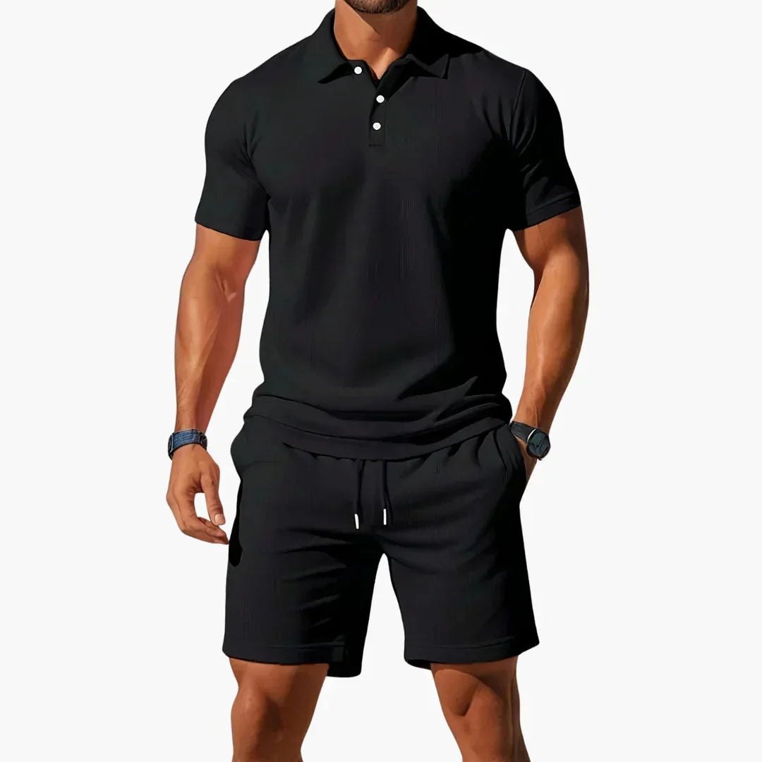 Leon | Lightweight Polo Set for Relaxed Summer Looks