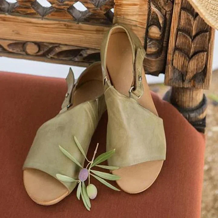 Minimal Olive Sandals | Sandals