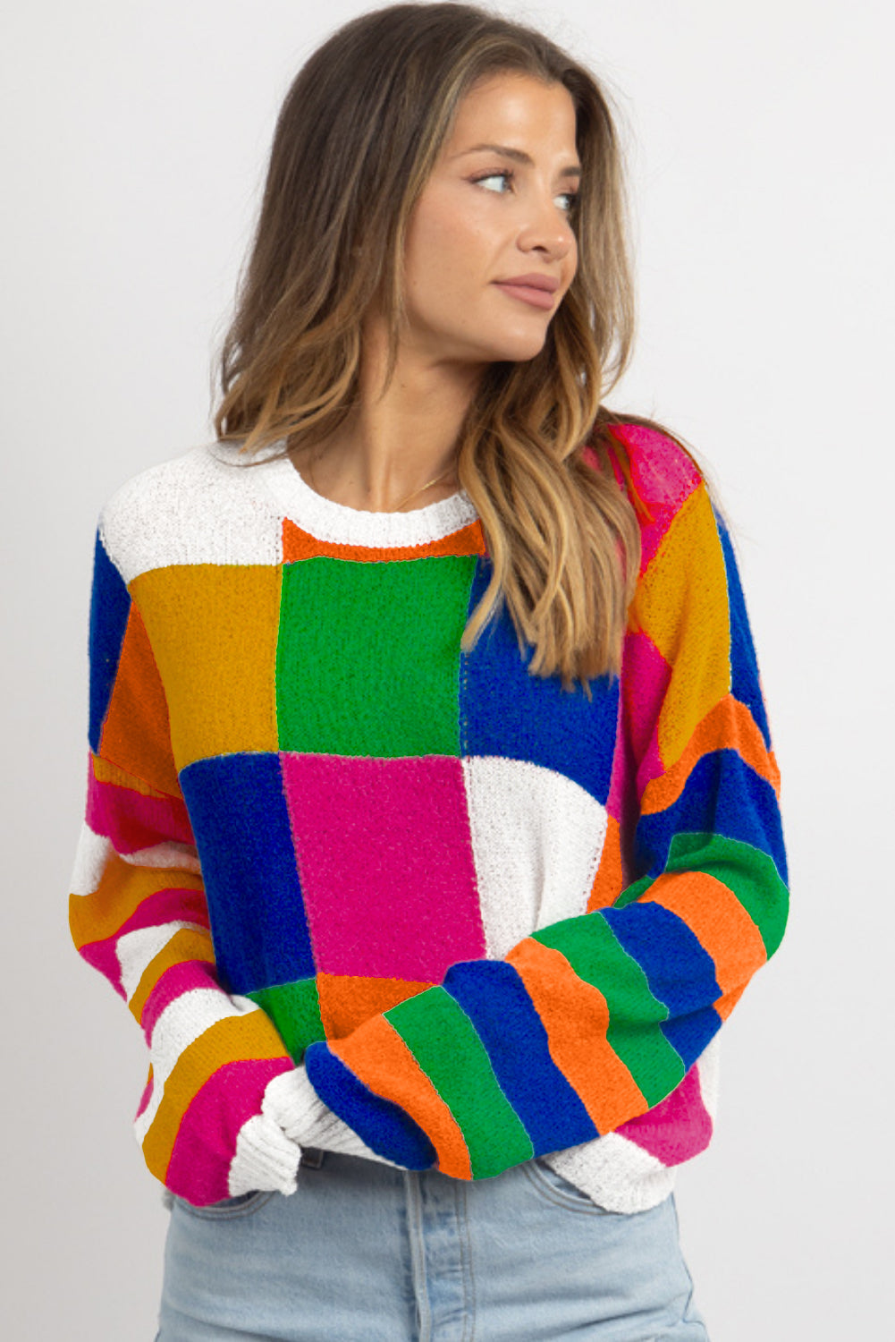 Elegantly Designed Sweater, view 5 - Elena Harper