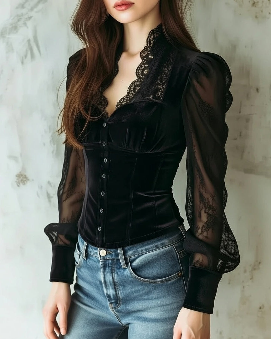 Ladies Tailored Blouse – Suitable for Work and Everyday Use