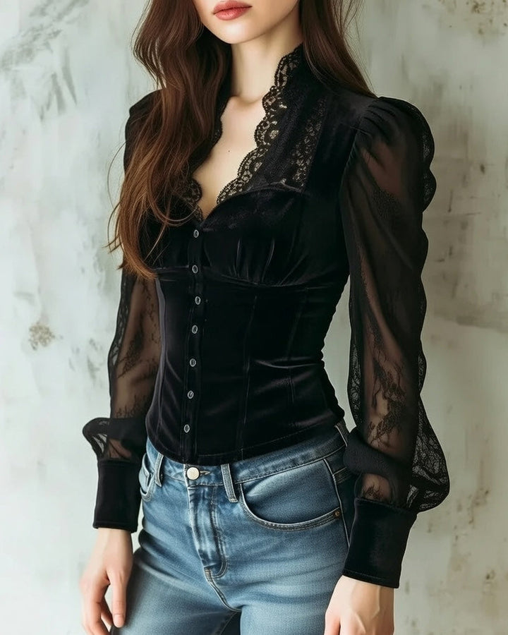 Ladies Tailored Blouse – Suitable for Work and Everyday Use