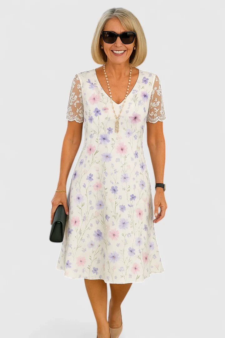Brislyn™  |  Elegant Midi Dress